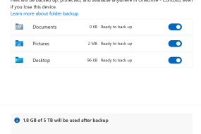 OneDrive Known Folder Move
